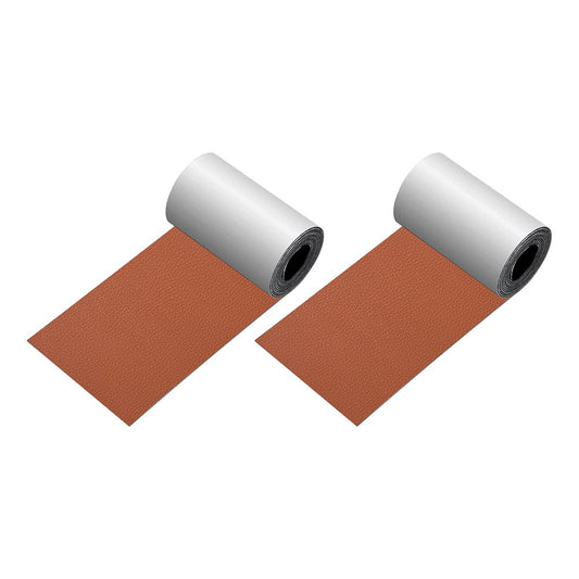 2XLight Brown Leather Repair Patch Self Adhesive Durable Tape for Sofa Car Seat