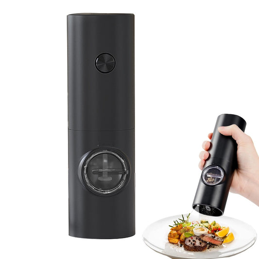 Electric Pepper Grinder Battery Operated Salt Mill Adjustable Grinder