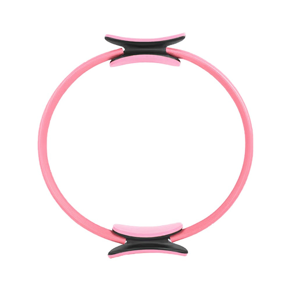 Pink Pilates Ring Resistance Training Tool Yoga Exercise Magic Circle Grip