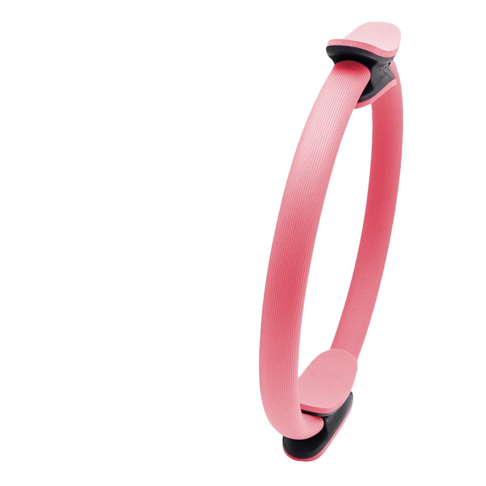 Pink Pilates Ring Resistance Training Tool Yoga Exercise Magic Circle Grip