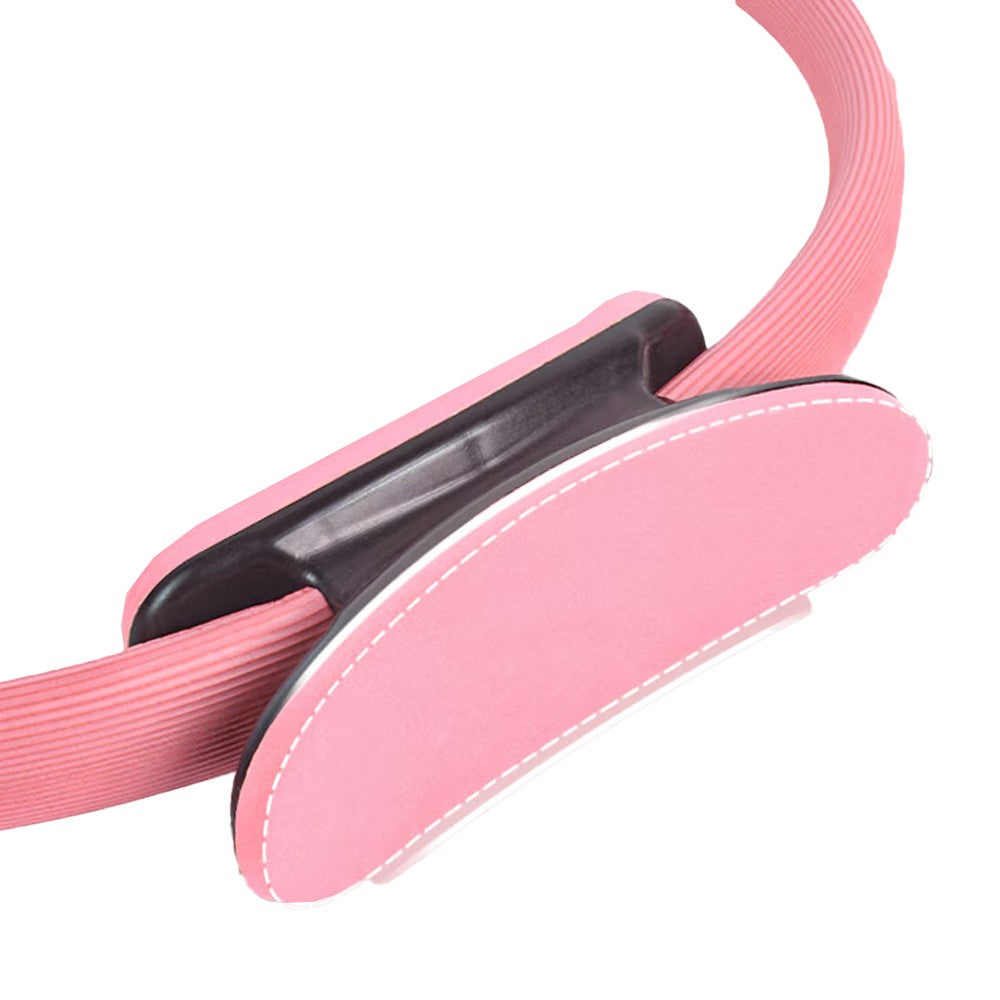 Pink Pilates Ring Resistance Training Tool Yoga Exercise Magic Circle Grip