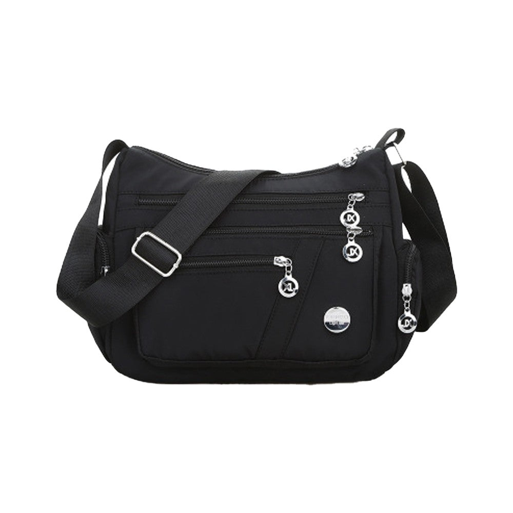 Black Multifunctional Casual Crossbody Shoulder Bag Handbags for Women