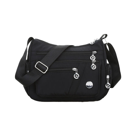 Black Multifunctional Casual Crossbody Shoulder Bag Handbags for Women