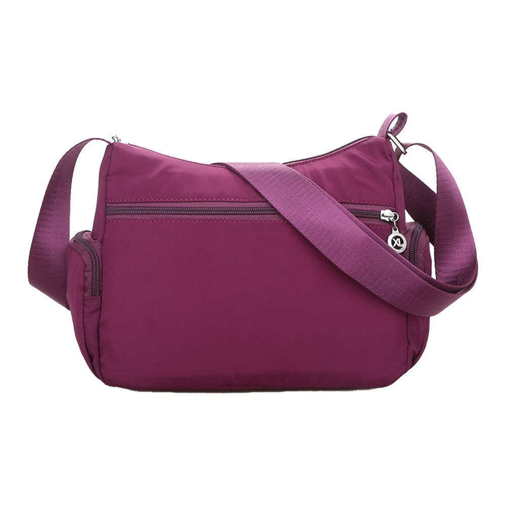 Puple Multifunctional Casual Crossbody Shoulder Bag Handbags for Women