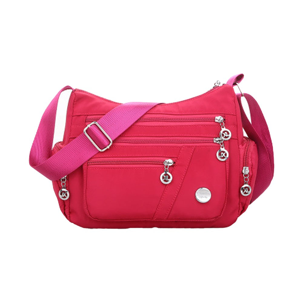 Rose Multifunctional Casual Crossbody Shoulder Bag Handbags for Women