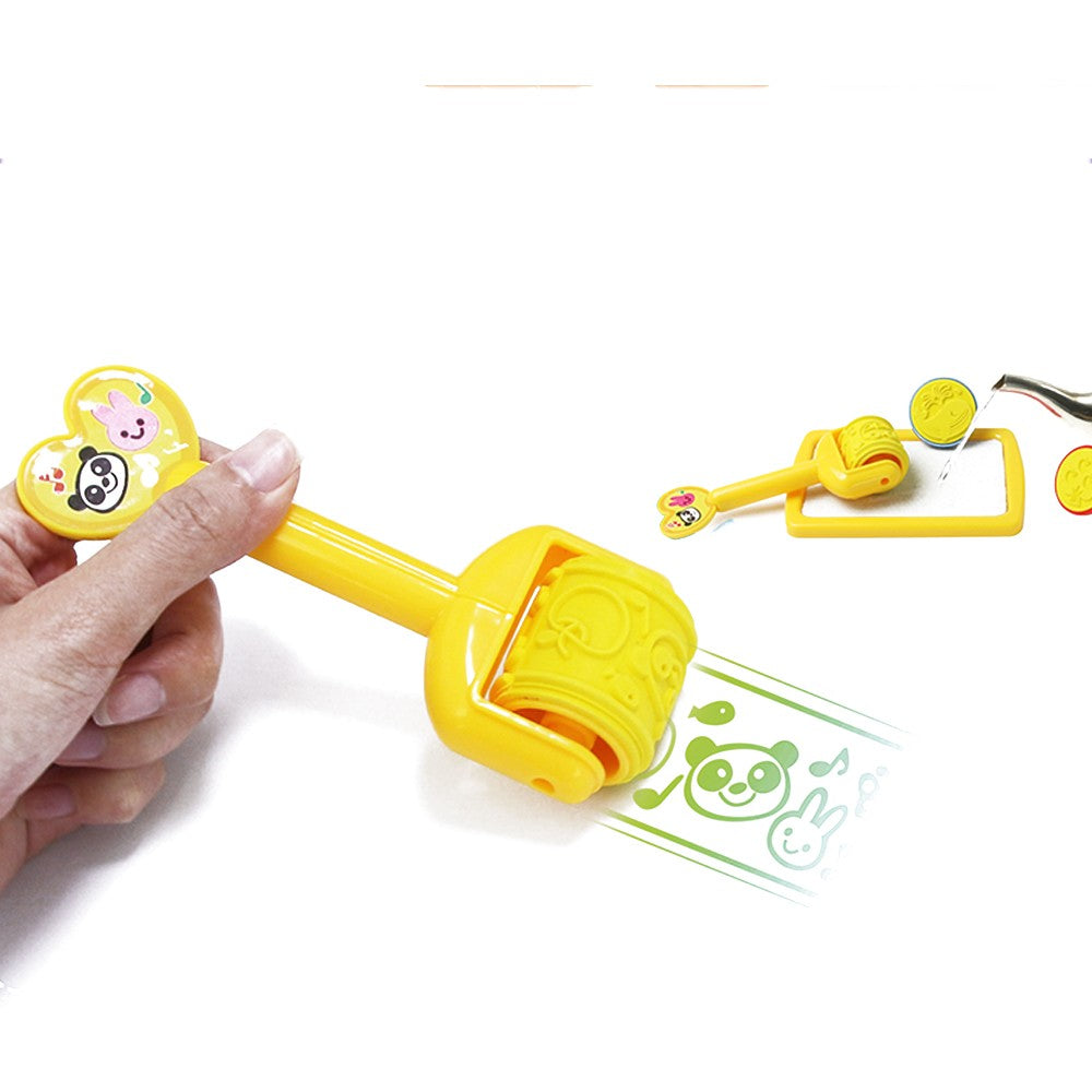 Style2 Water Drawing Mat Cartoon Doodle Toy Mat Reusable Kids Painting Board