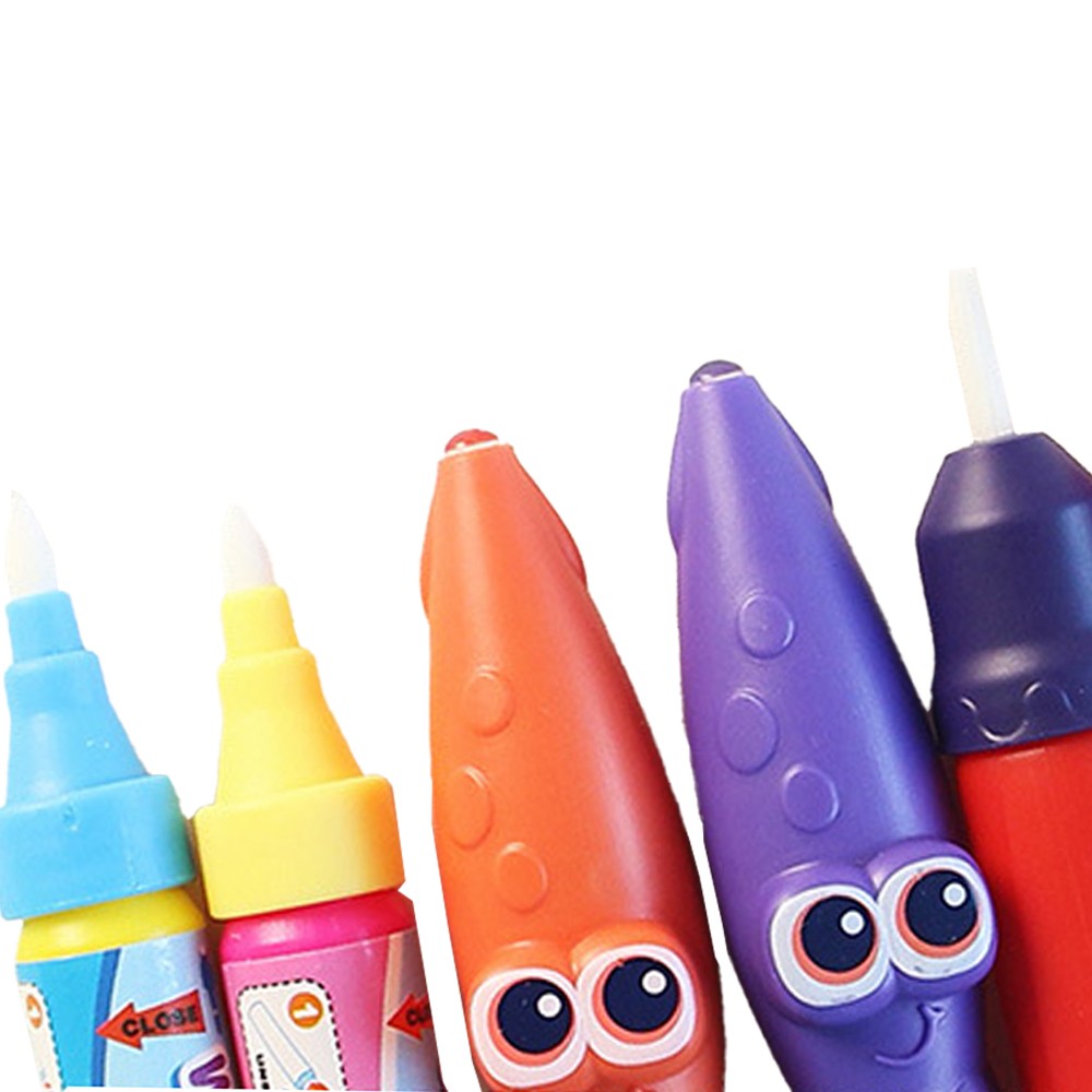 Style2 Water Drawing Mat Cartoon Doodle Toy Mat Reusable Kids Painting Board