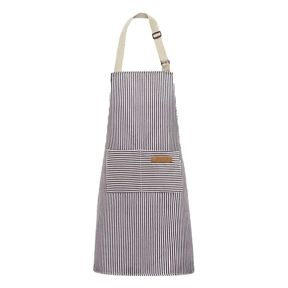 1Pc Kitchen Cooking Aprons Gardening Aprons with 2 Pockets - Grey