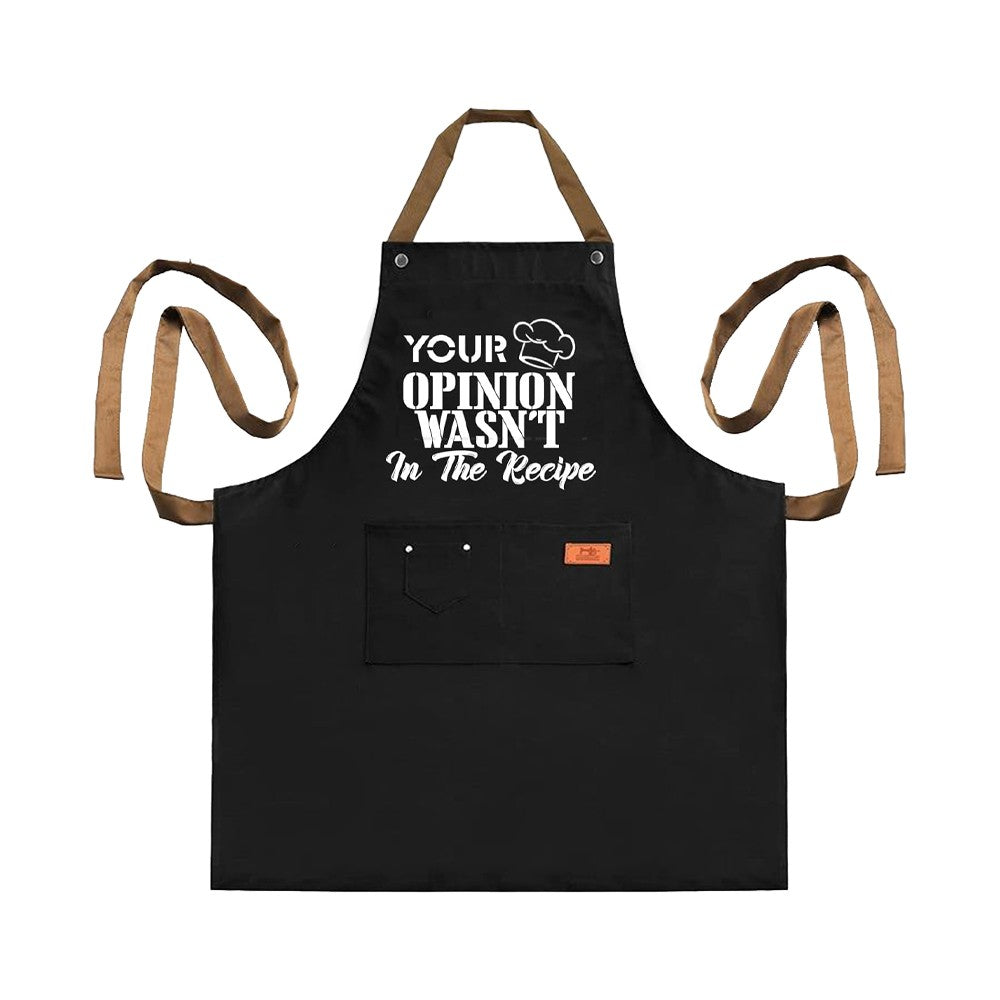 Letters Printed Kitchen Cooking Aprons Gardening Aprons with 2 Pockets - Style 5