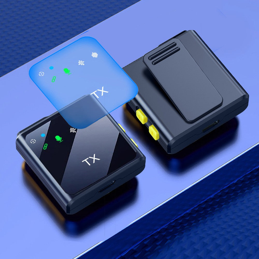 Wireless Lavalier Lapel Microphone for Interview Vlog Live Stream for Type-C Interface