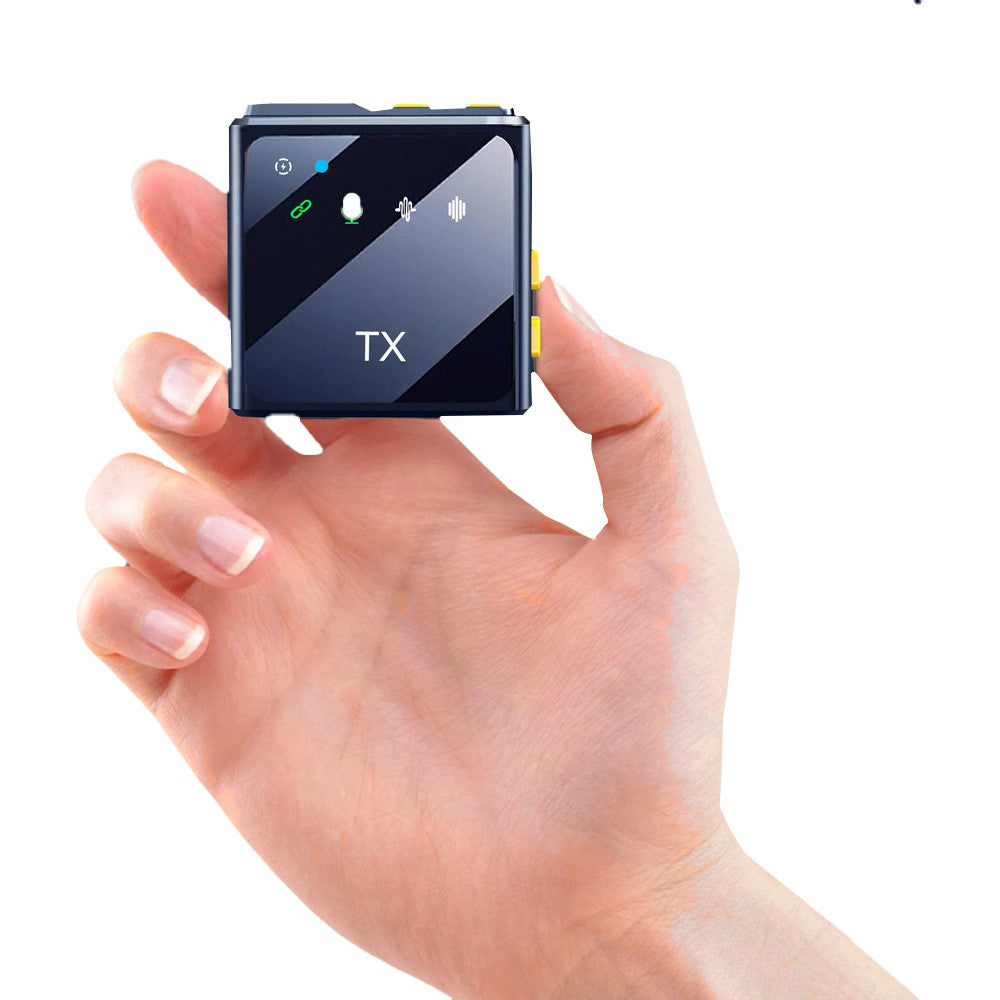 Wireless Lavalier Lapel Microphone for Interview Vlog Live Stream for Type-C Interface