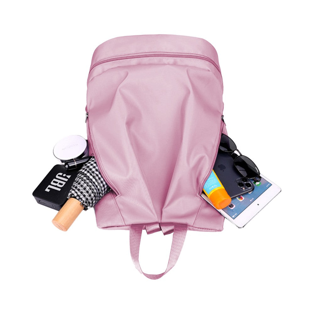 Travel Gym Backpack Dry and Wet Separation Sports Bag with Shoes Compartment - Pink