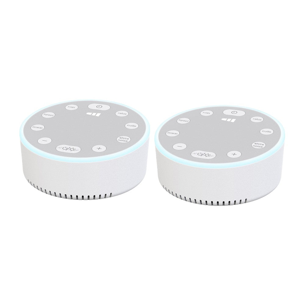 2Pcs White Noise Sound Machine Sleeping Aid Machine