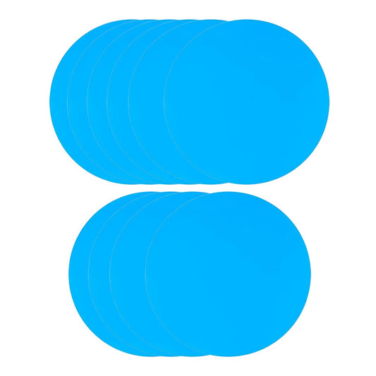 10Pcs Round Repair Patch Waterproof Self-Adhesive PVC Pool Liner Repair Patch