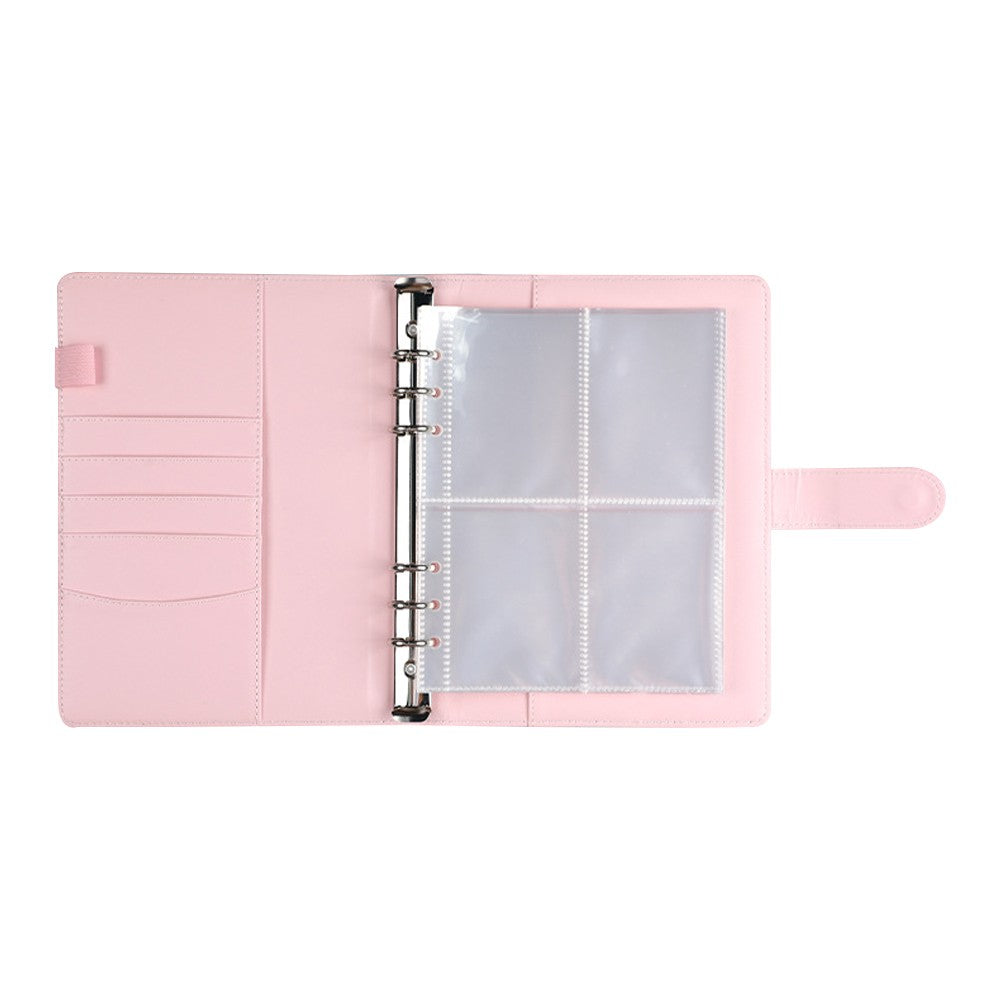 100 Envelope Challenge Binder Budget Planner Savings Book with 200 Slot - Pink