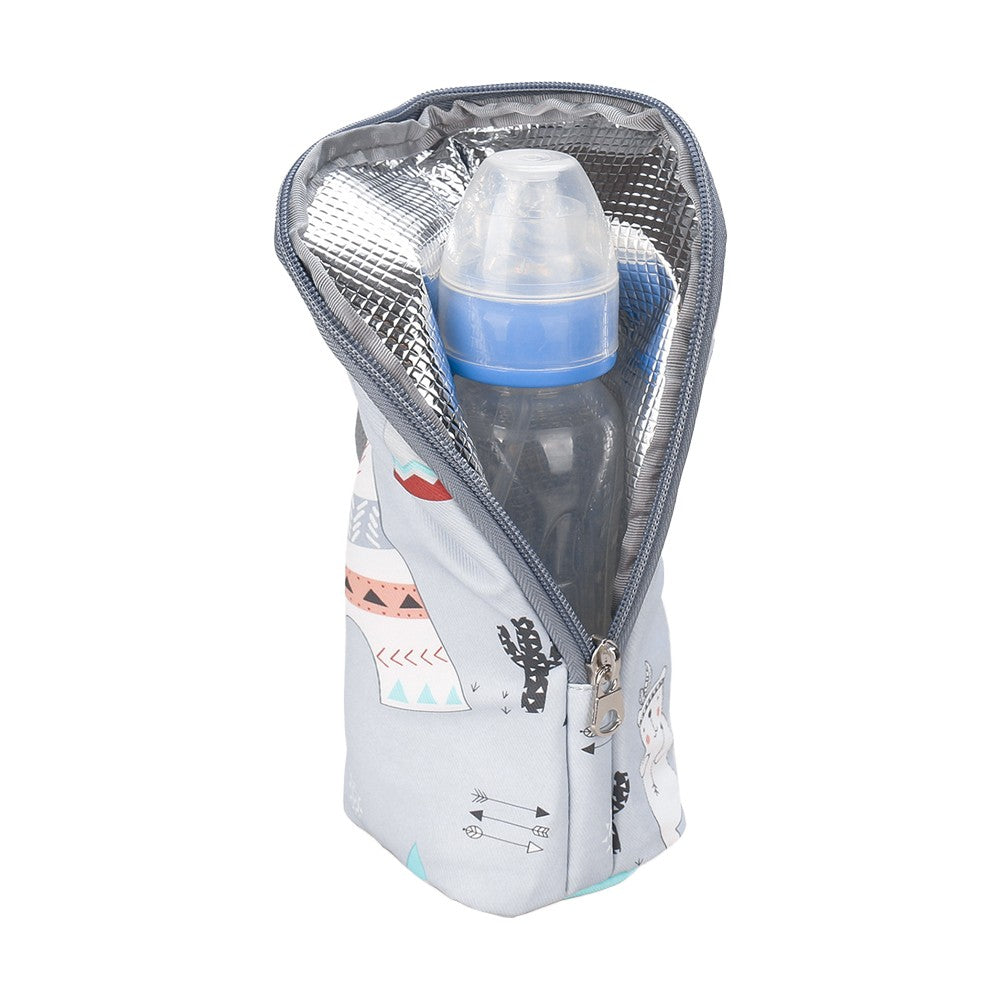 Portable Baby Feeding Milk Bottle Warmer Bag Baby Bottle Holder - Style 2