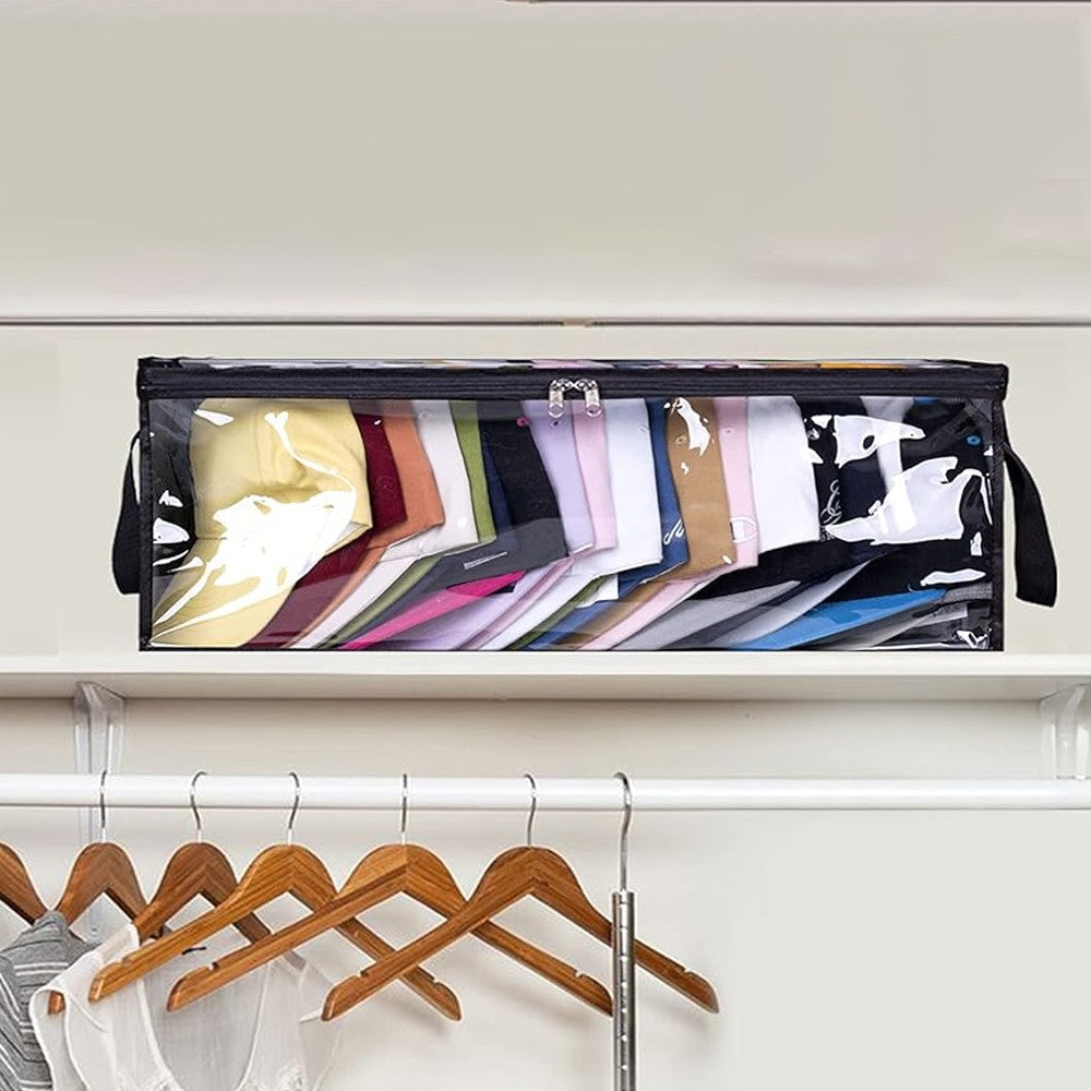 Oxford Cloth Hat Storage Bag Baseball Caps Organizer - Black
