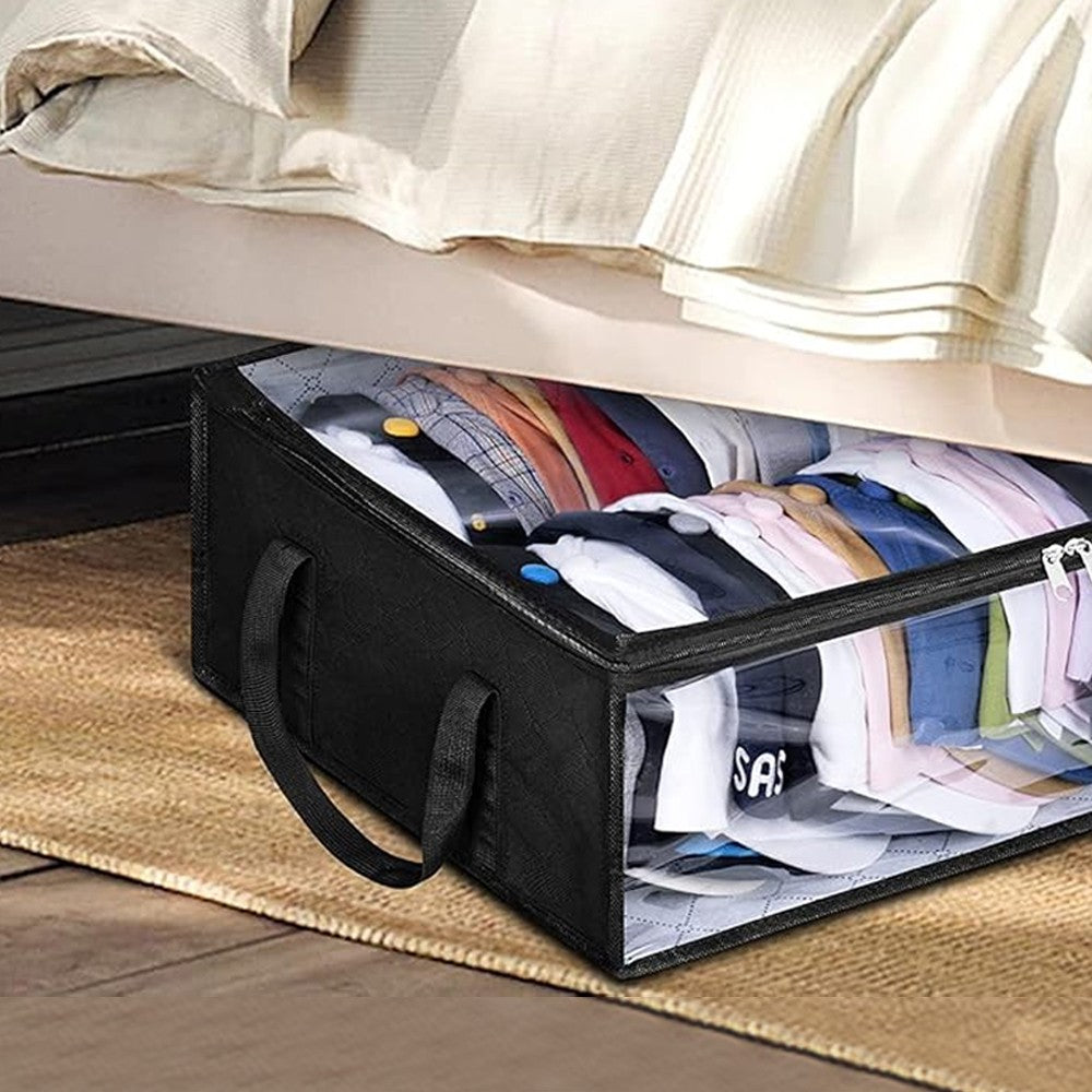 Oxford Cloth Hat Storage Bag Baseball Caps Organizer - Black