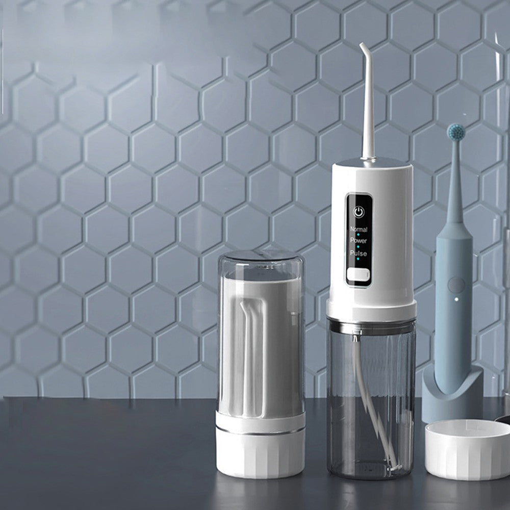 Cordless Electric Dental Oral Irrigator Water Flosser Teeth Cleaner