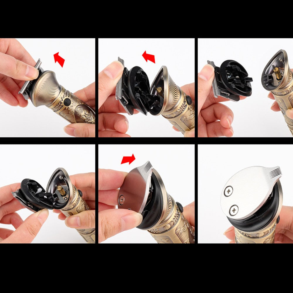 Mens Beard Trimmer Set Electric Hair Clipper Razor Shaver Nose Hair Trimmer