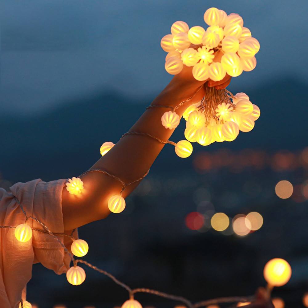 10M String Lights Water-resistant Camping Tent String Light Christmas Lights