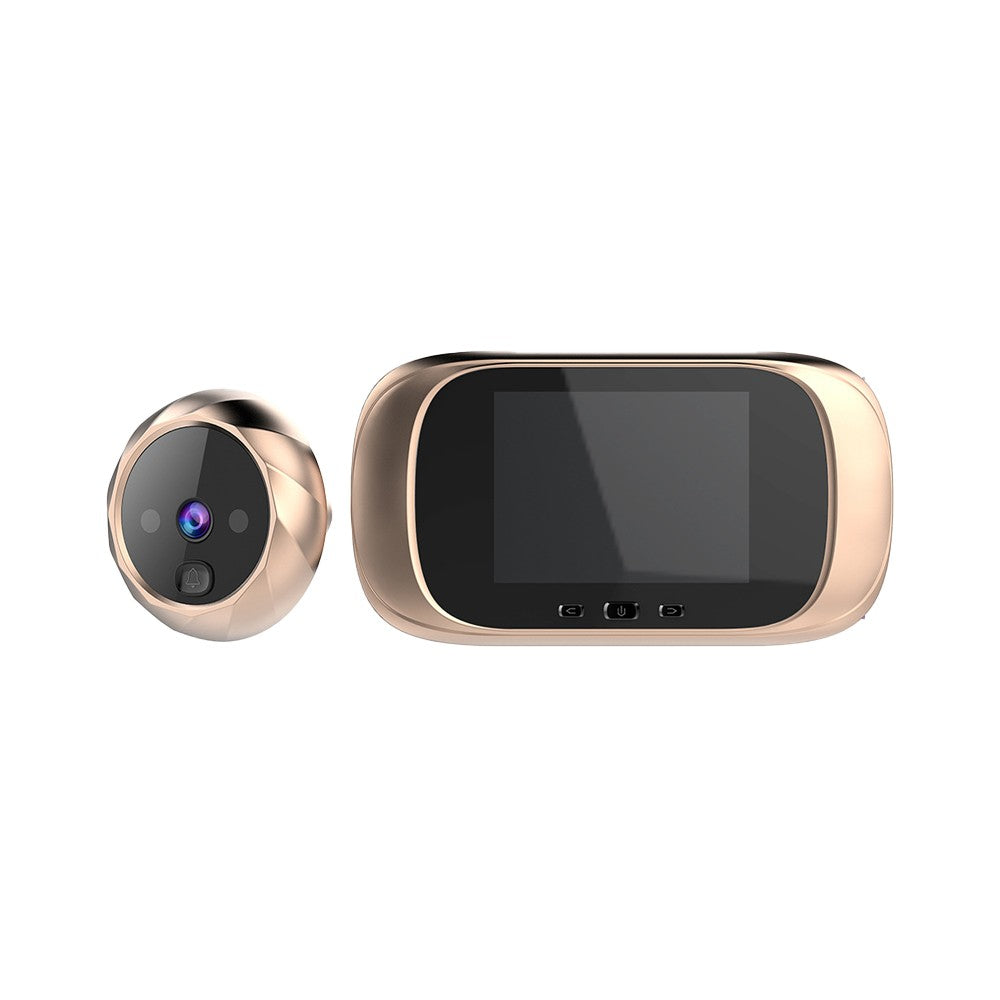 Wireless Digital Door Peephole LCD Door Viewer Home Security Camera - Gold