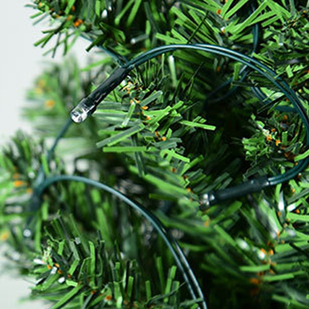 2Pcs Solar Christmas Tree Lights Outdoor Yard Stake Decorative Lights