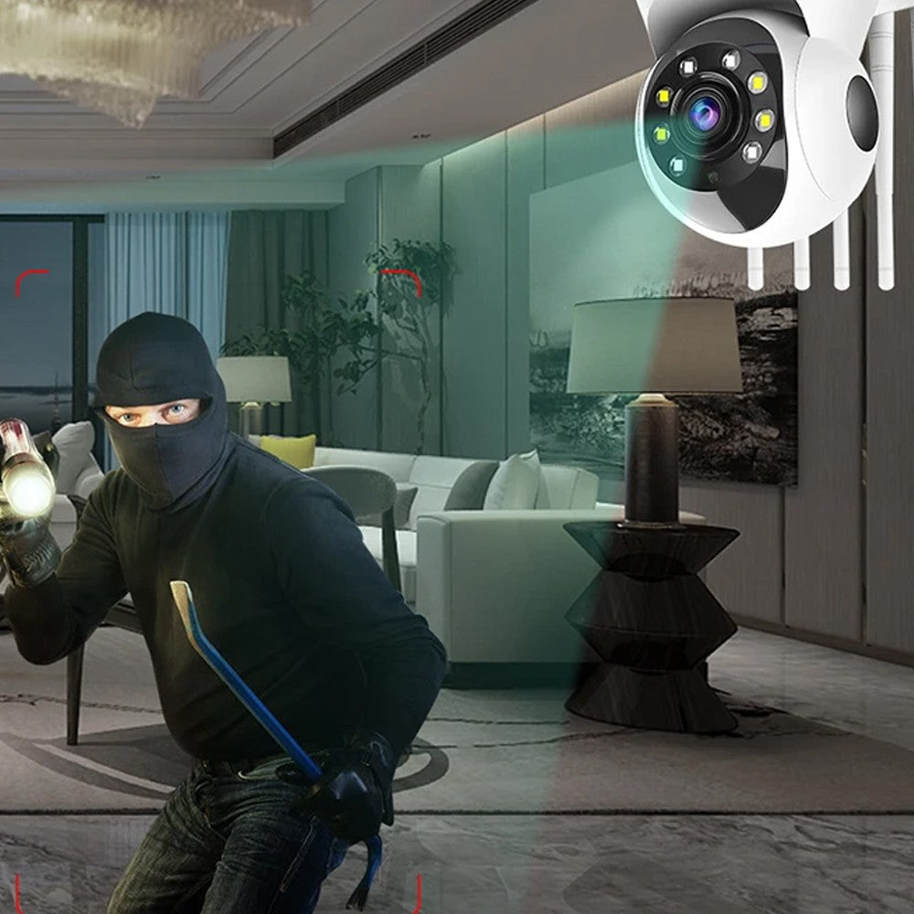 WiFi Indoor Security Camera Monitor Remote Surveillance Camera with Night Vision