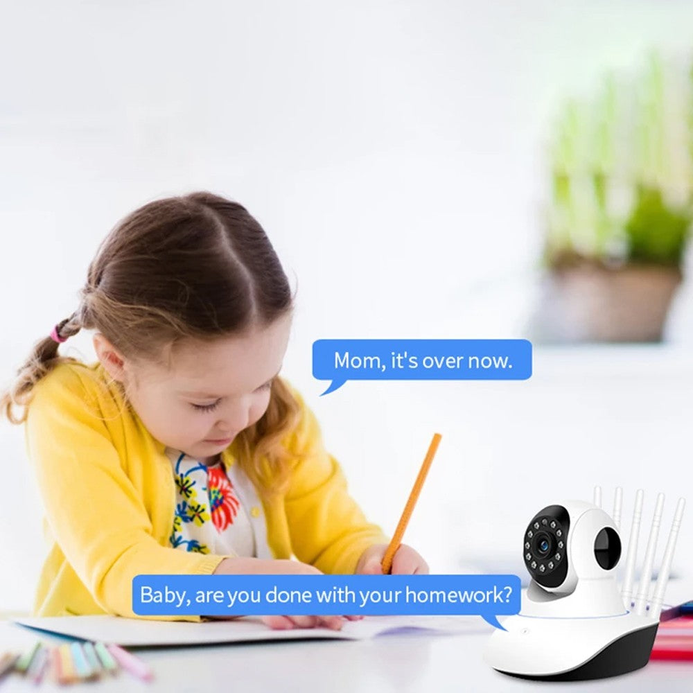 WiFi Indoor Security Camera Monitor Remote Surveillance Camera with Night Vision