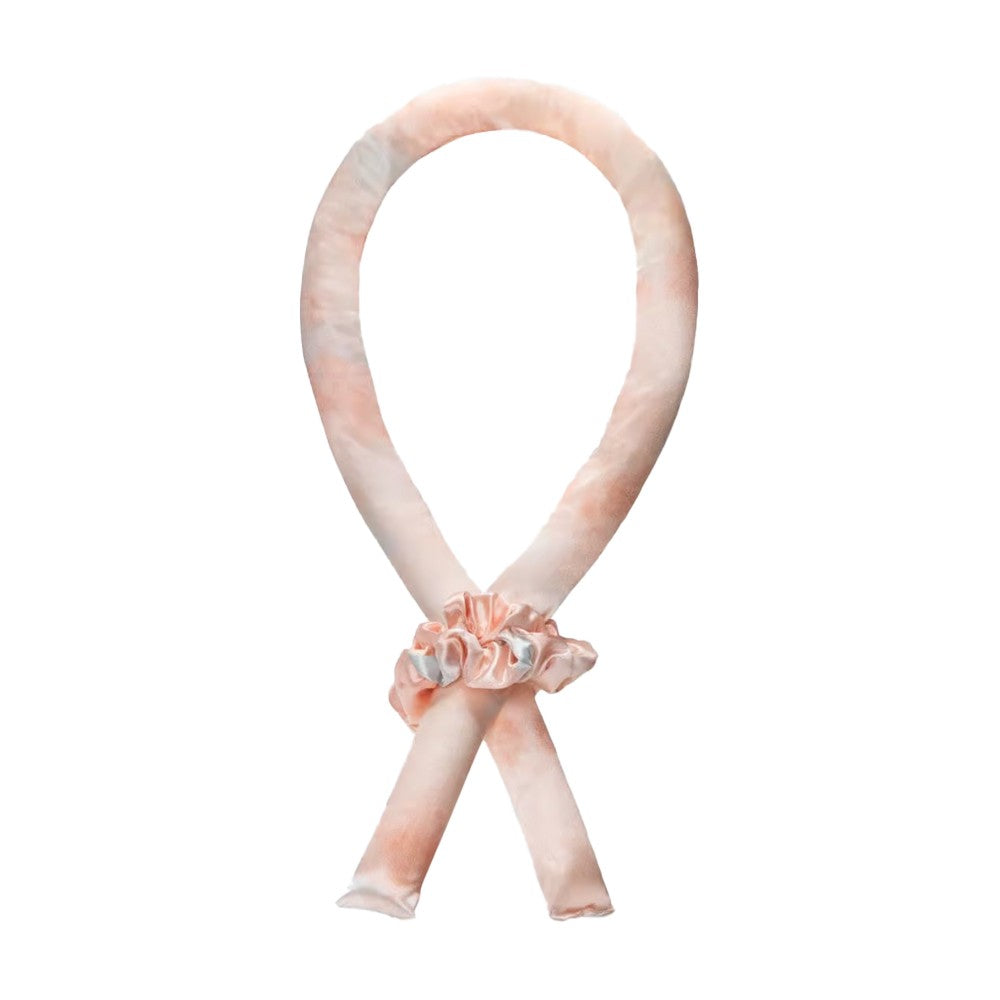 Satin Heatless Curling Set - Orange