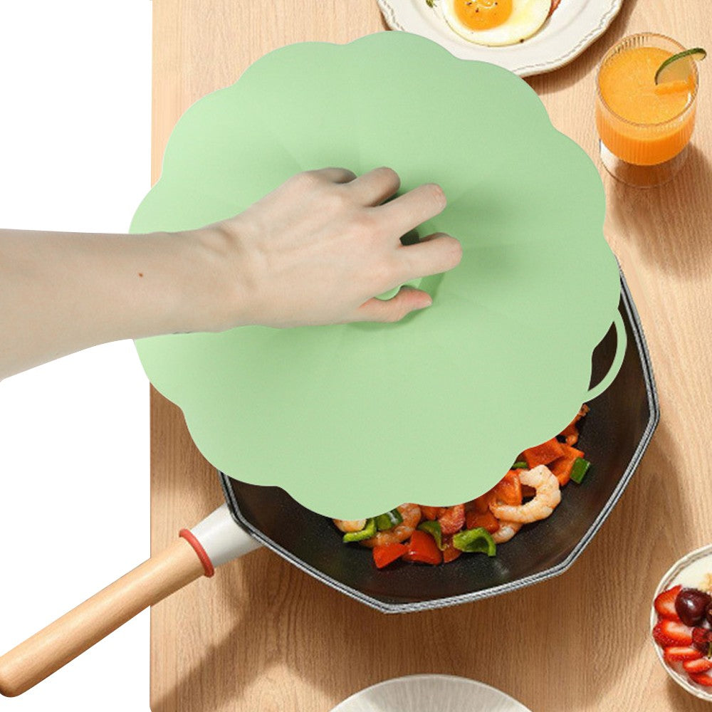 Set of 5 Reusable Silicone Lids Covers for Cups Bowls Pots - Set 2