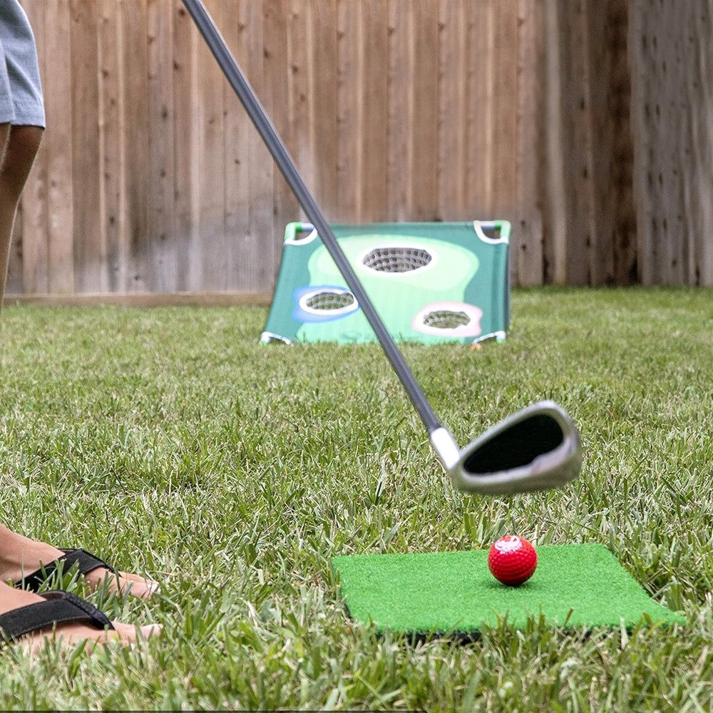 Portable Golf Cornhole Chipping Game Set Golf Training Accessories
