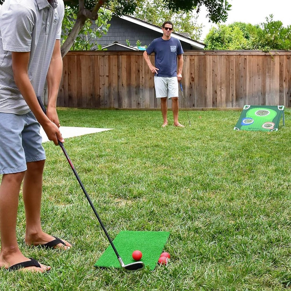 Portable Golf Cornhole Chipping Game Set Golf Training Accessories