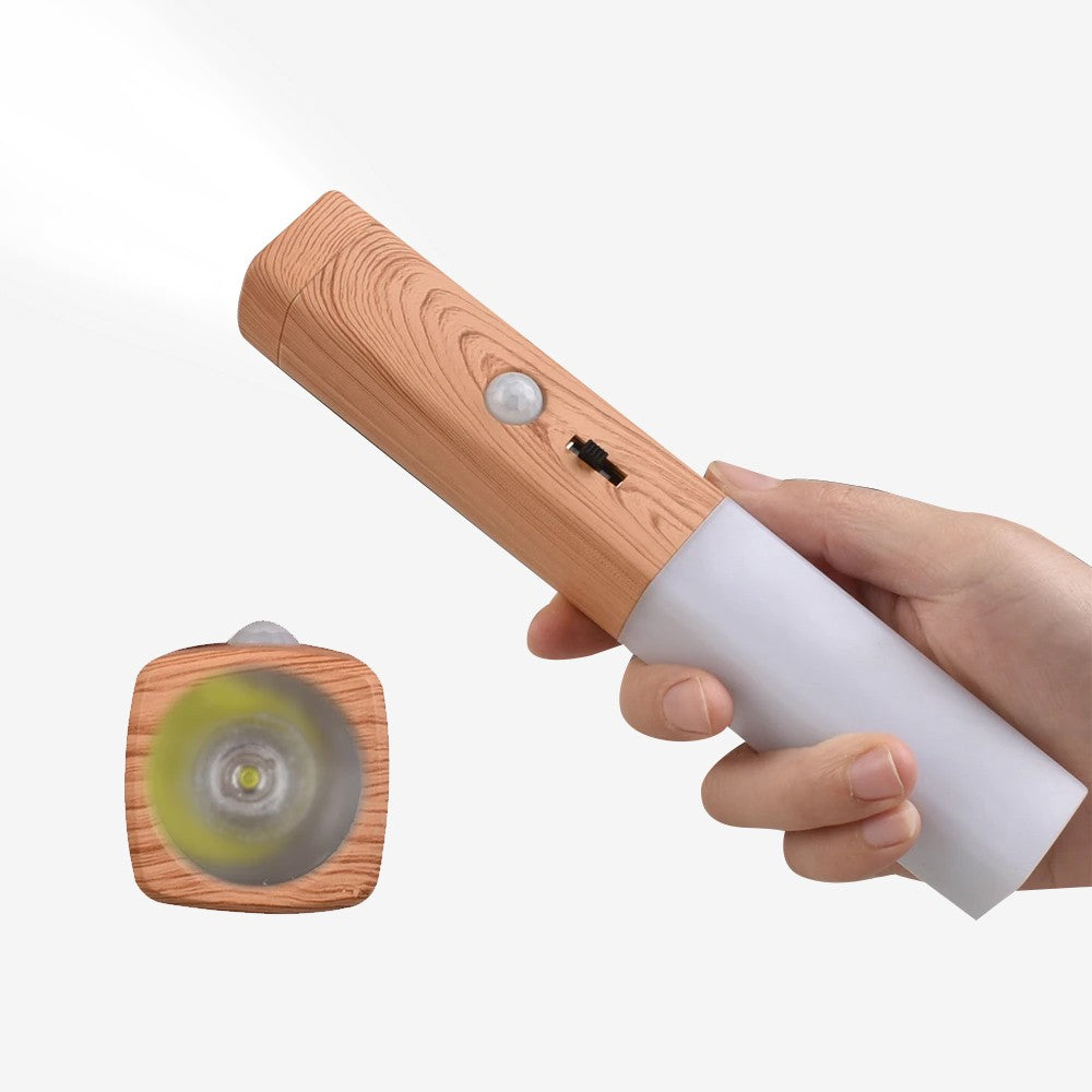 1Pc Motion Sensor Night Light Battery Operated Wall Light with Magnetic Base