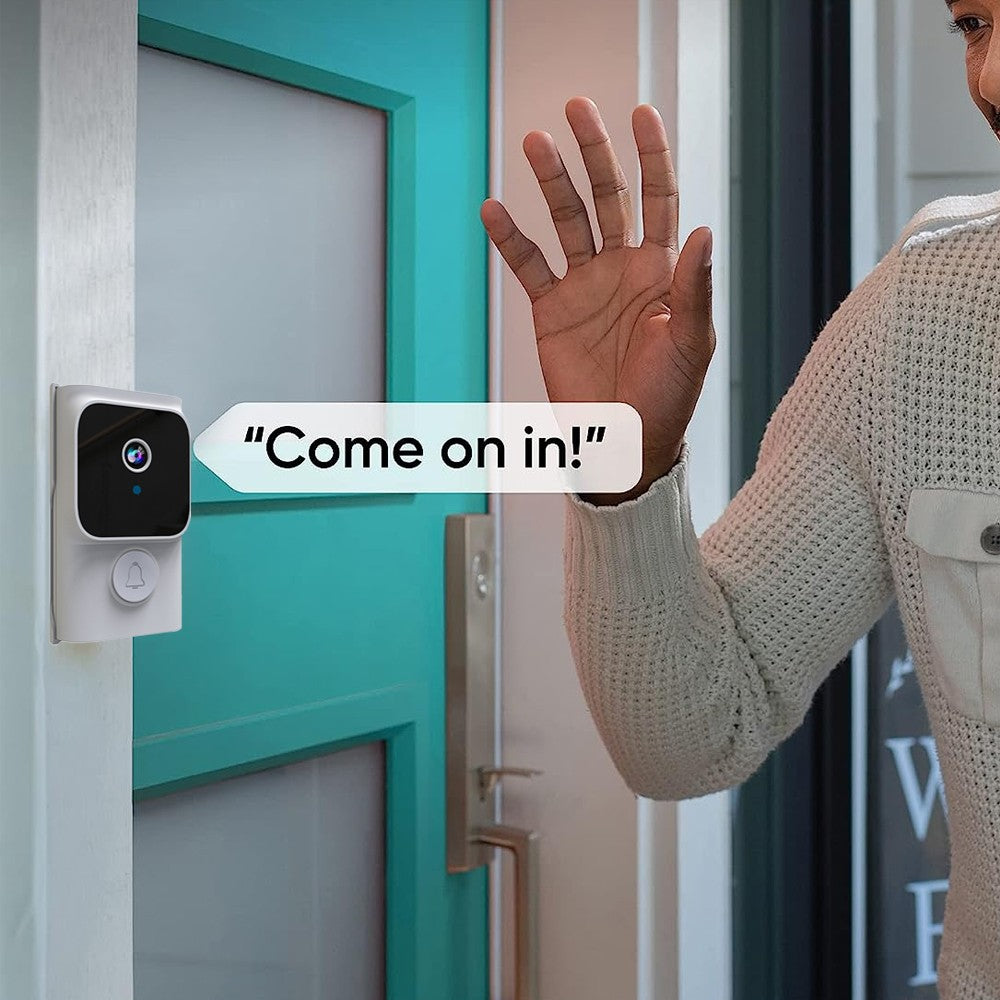 Wireless Smart Video Doorbell with Ding Dong Machine