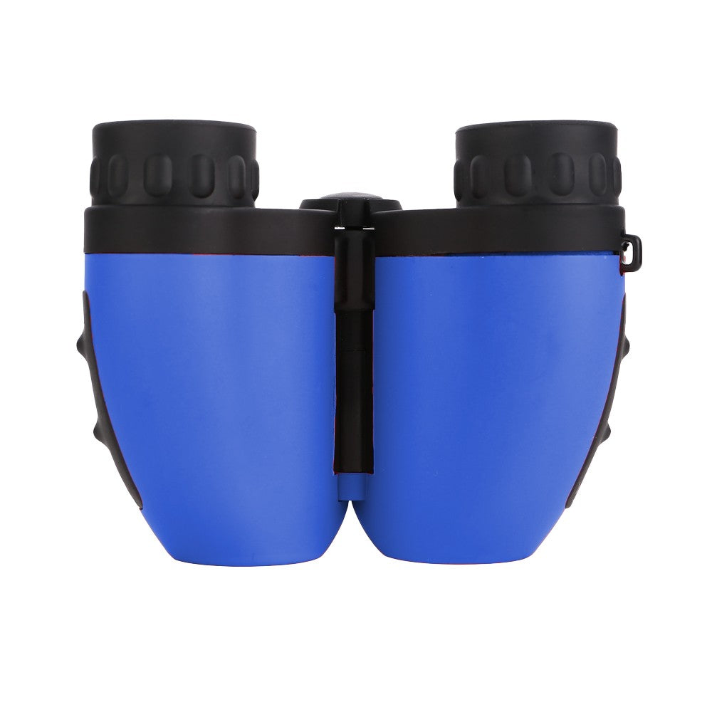 Kids Binocular 8X Magnification Compact Shockproof Binoculars Educational Learning Binoculars Blue