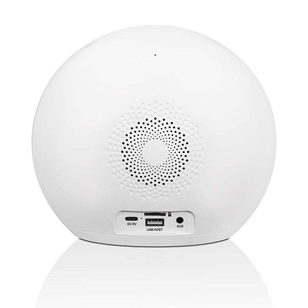 Wake Up Light Alarm Clock with Bluetooth Speaker and Colorful Atmosphere Lamp