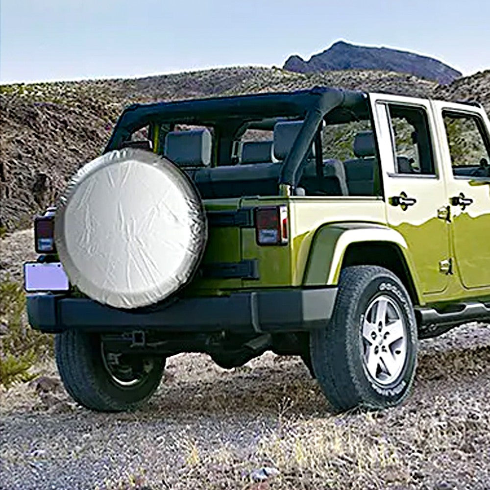 2Pcs 80x47cm Car Spare Tire Storage Bag Oxford Cloth Wheel Dustproof Cover