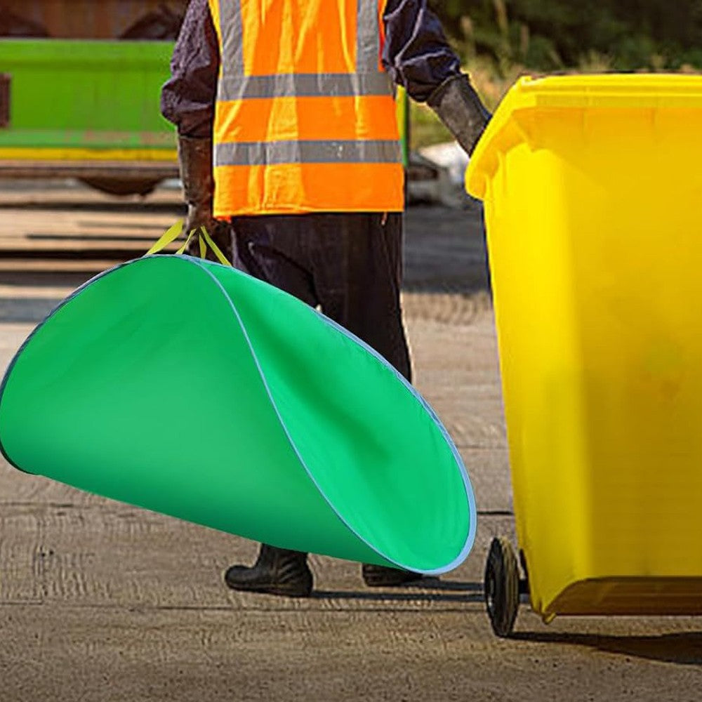 Pop Up Leaf Collector Foldable Leaf Trash Storage Bag Portable Leaf Pick Up Tool