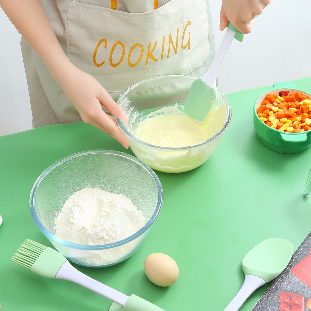 S Air Fryer Silicone Liners Oven Accessories with 3pcs Silicone Baking Tool