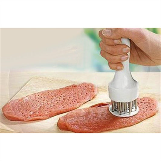 Beef Pork Chicken Steak Beater Tenderizer Kitchen Tool White