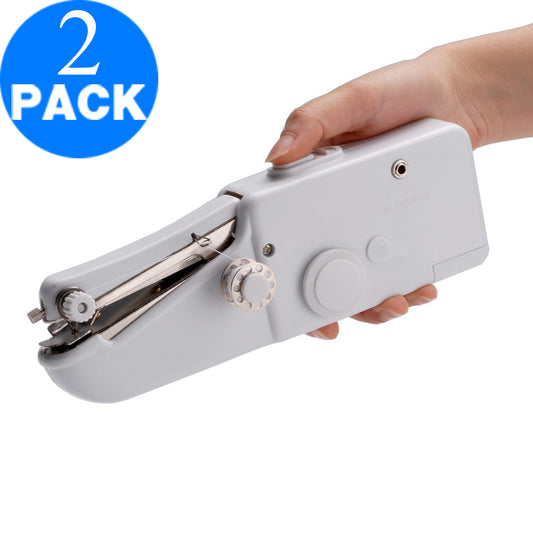 2 X Mini Multifunction Handheld Sewing Machine