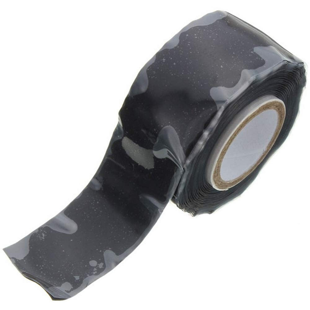 4 Pack 2.5cm*3m Waterproof High Pressure Rubber Self-Fluxing Silicone Repair Tape