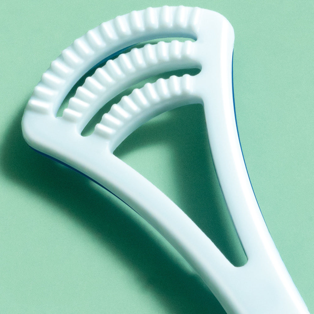 4 X Silicone Tongue Cleaner Tongue Scraper Tongue Brush Random Colour