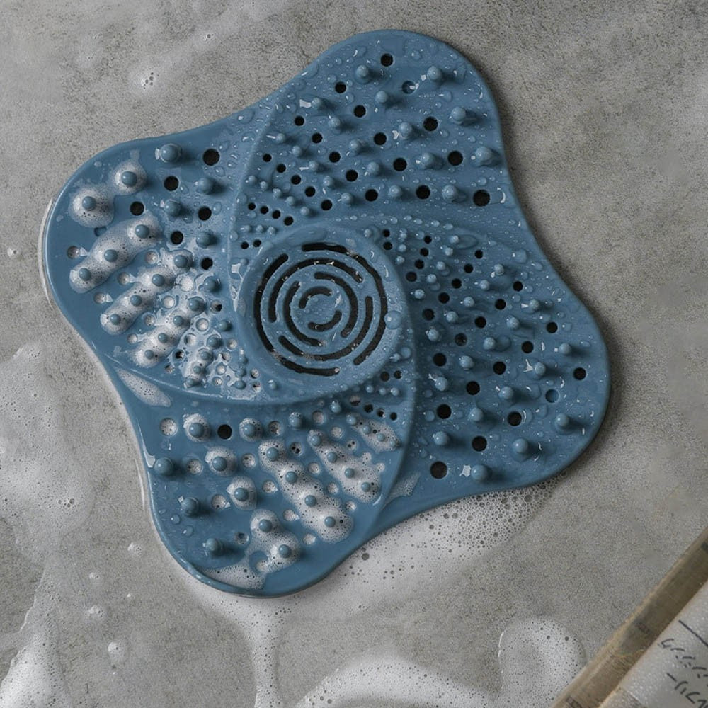 2 X Shower Sink Hair Catchers Hair Traps with Suckers