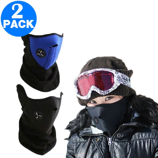 2 X Unisex Neoprene Thermal Face Masks NOT SHIP TO NEW ZEALAND