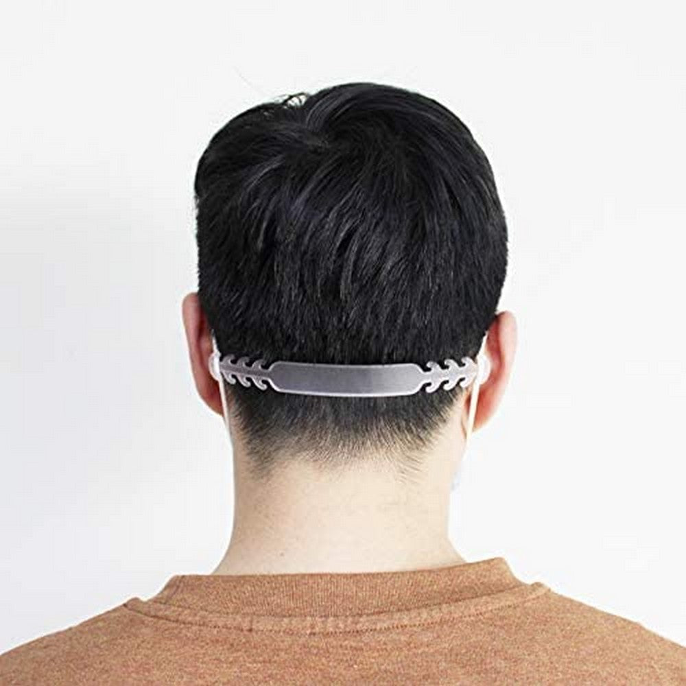 20 X Adjustable Prevent Earache Ear Cord Extension Hooks for Face Cover