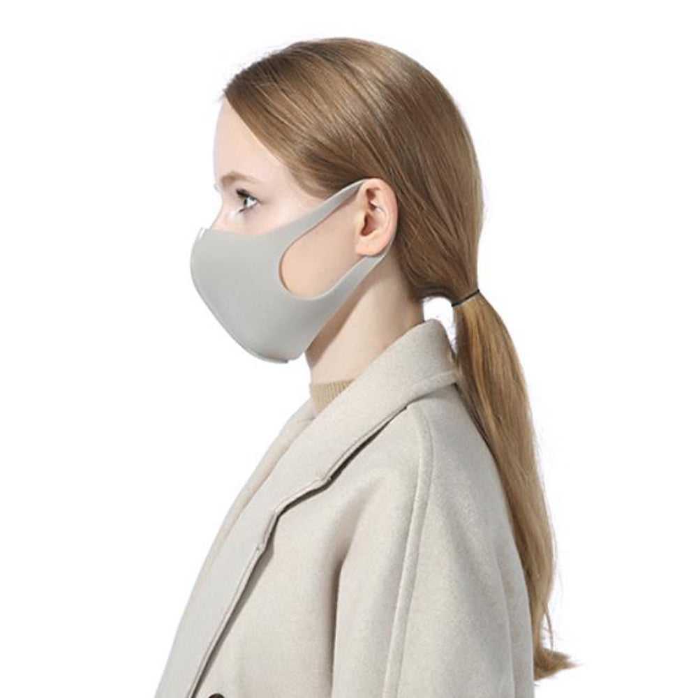 10 X Adults Unisex Washable Reusable Face Mask Mouth Mask Cover Grey