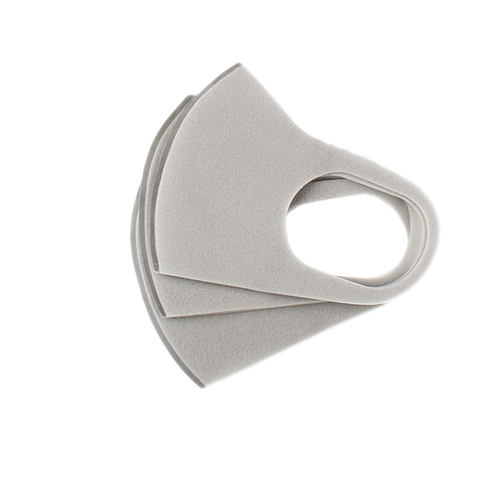 10 X Adults Unisex Washable Reusable Face Mask Mouth Mask Cover Grey