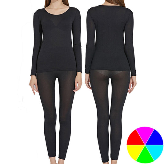 Women Winter Ultra Thin Thermal Underwear Set